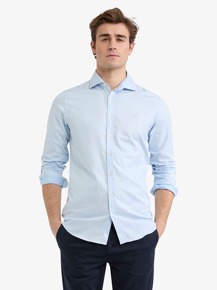 McGregor Hemd - Slim fit - in Hellblau günstig kaufen