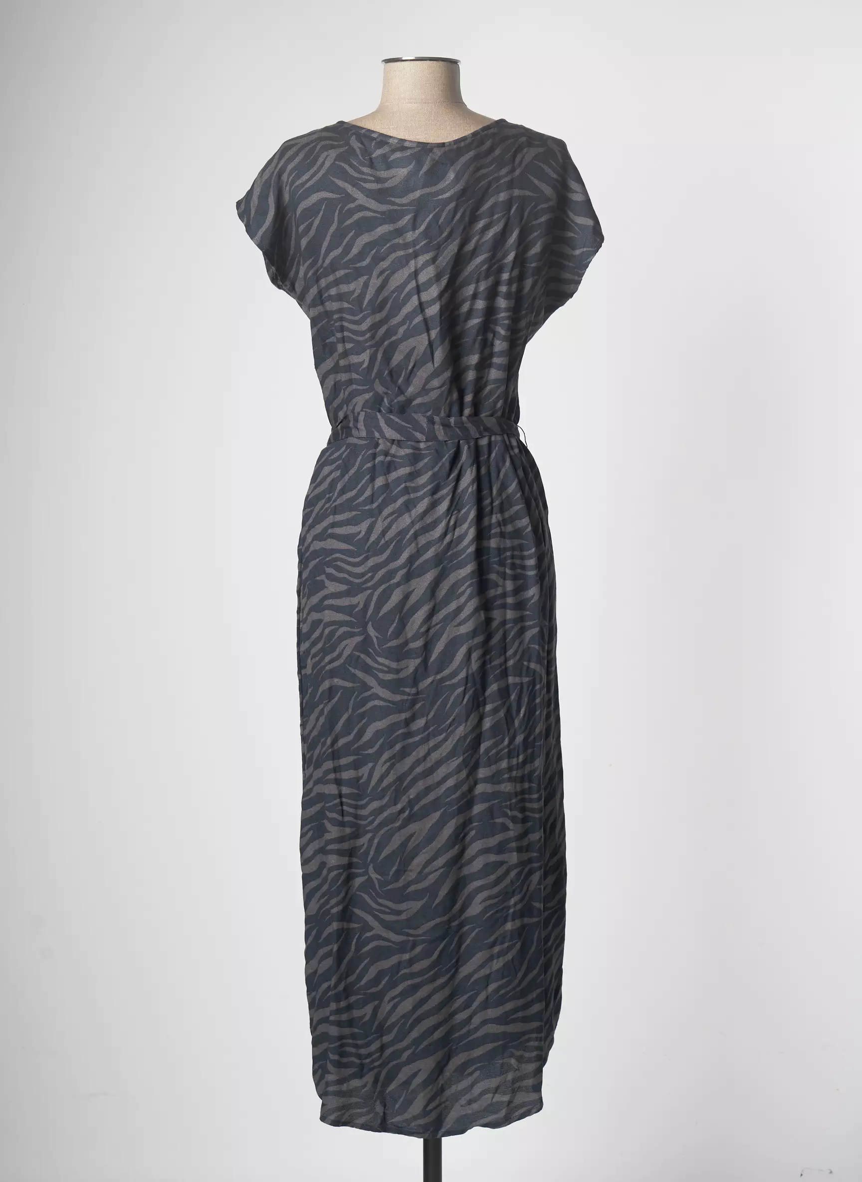 Street One Robes Longues Femme couleur gris