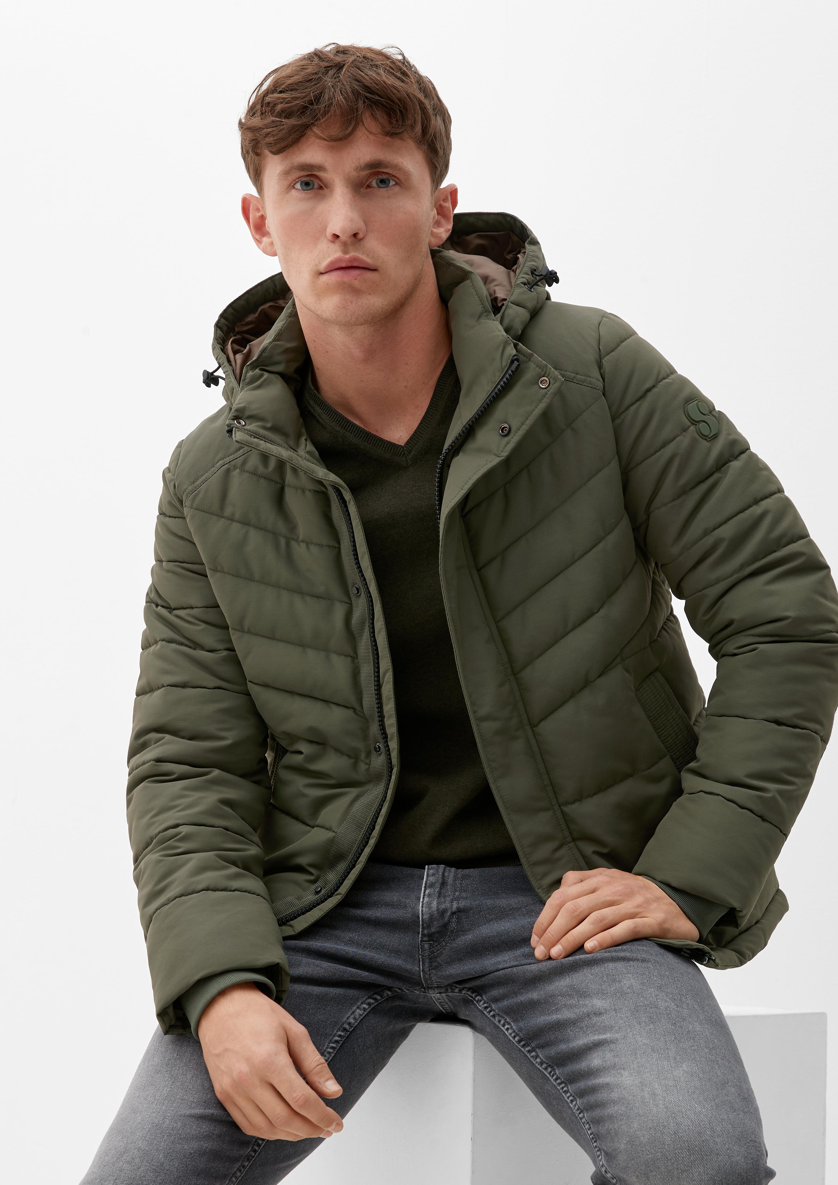 Steppjacke mit Taftfutter  2115335-7940