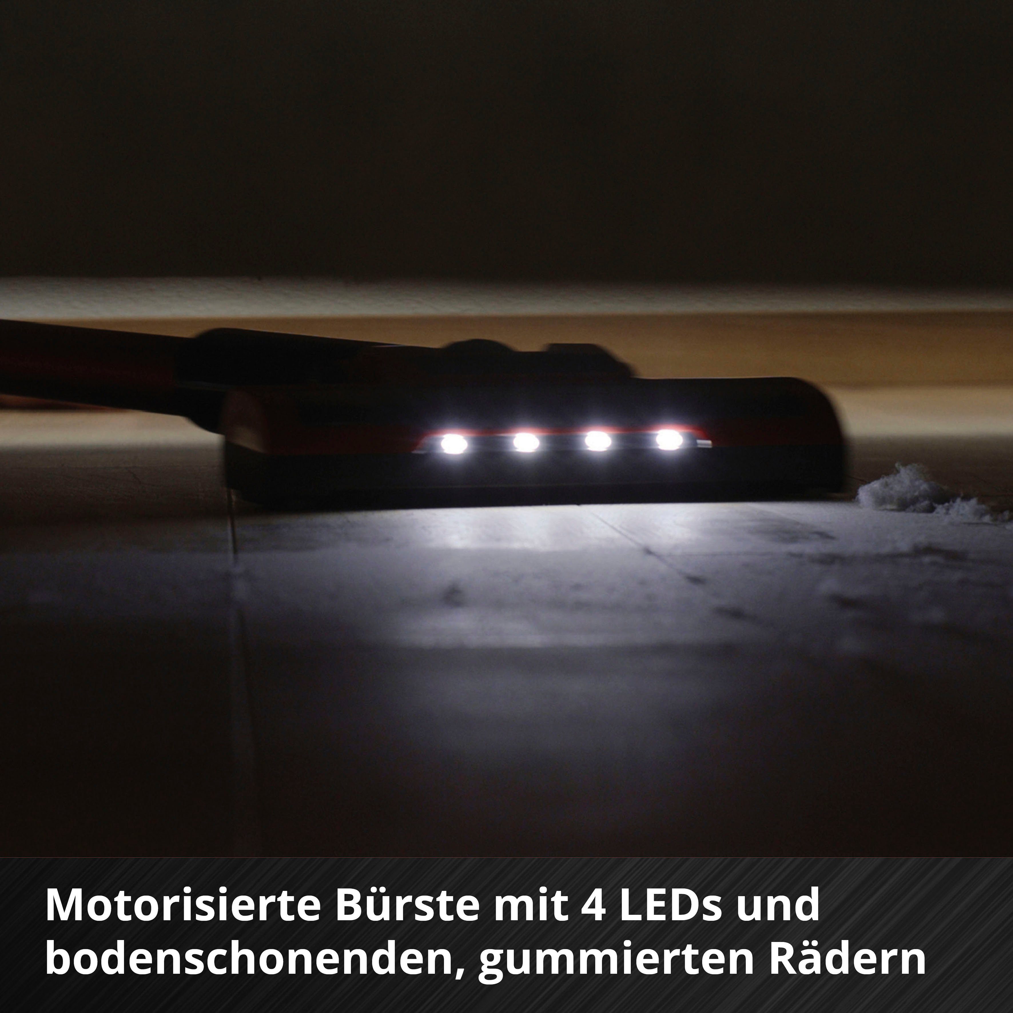 Einhell Akku-Hand-und Stielstaubsauger TE-SV 18 Li, 120 W, beutellos, inkl. 18 V 2,5 Ah Akku und Ladegerät
