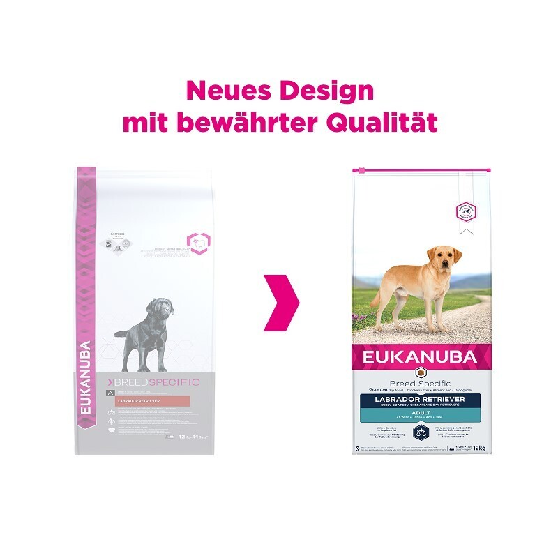 EUKANUBA Hundetrockenfutter EUKANUBA Breed Specific Labrador Retriever 2x12 kg