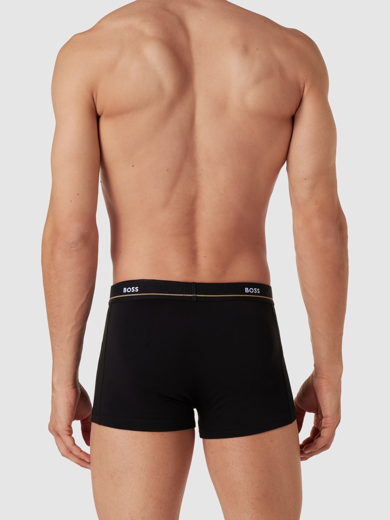 Trunks mit Logo-Bund im 5er-Pack in dunkelblau