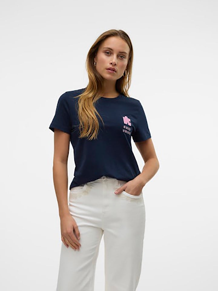 Vero Moda Shirt in Dunkelblau günstig kaufen