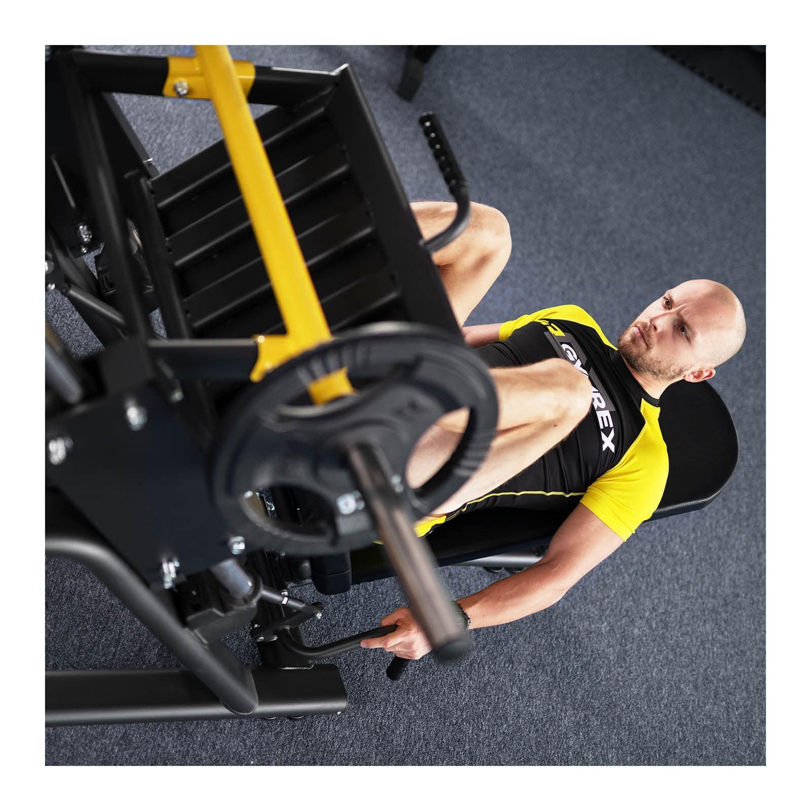 Gymrex Multitrainer Beinpresse 135 kg Squatmaschine Squat-Presse Squat-Maschine