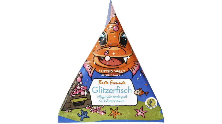 LÜTTES WELT NATURKOSMETIK Glitzerfisch Beste Freunde 70 g