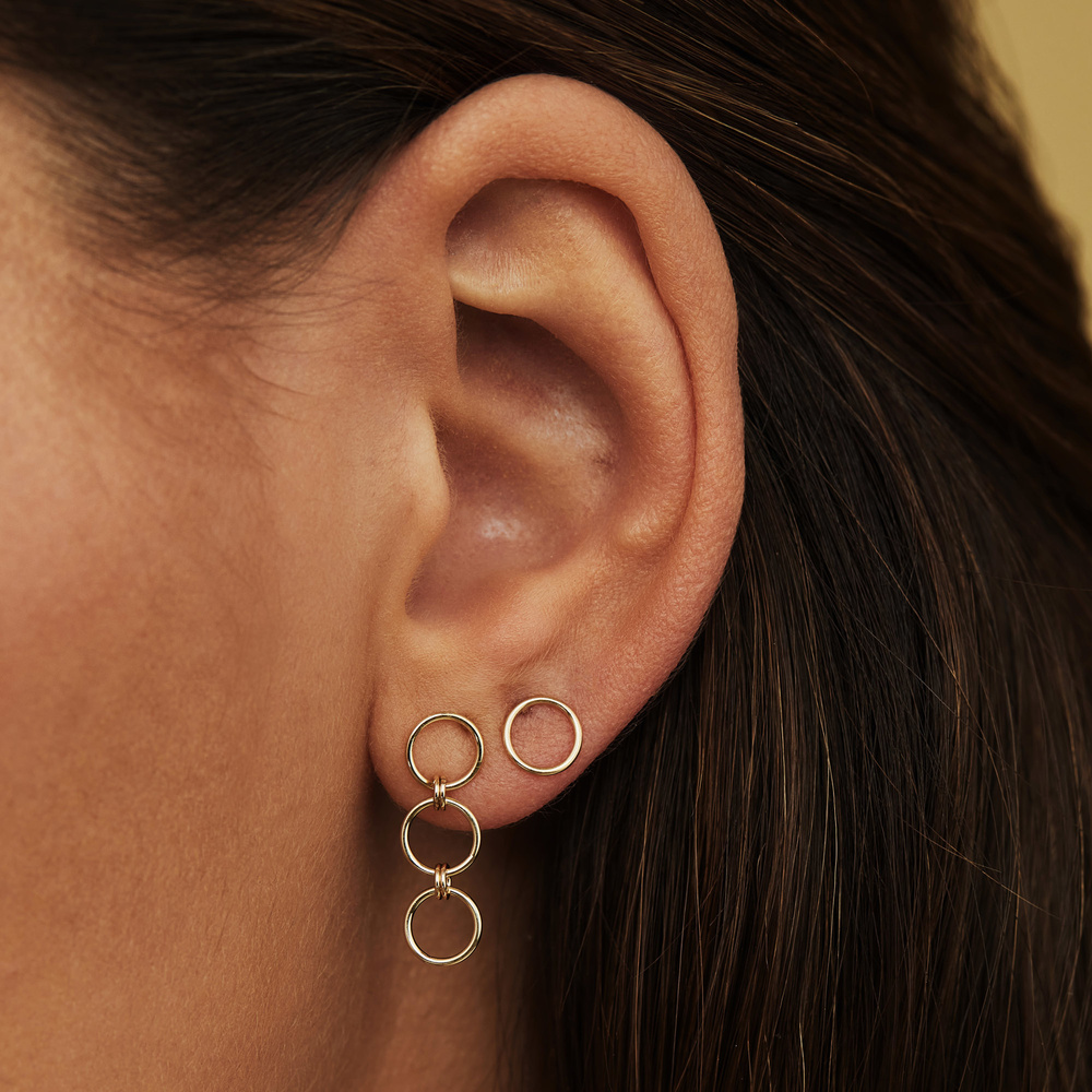 Isabel Bernard Belleville Boucles d'oreilles - Or 585 / Or 14 carats Boucles d'oreilles