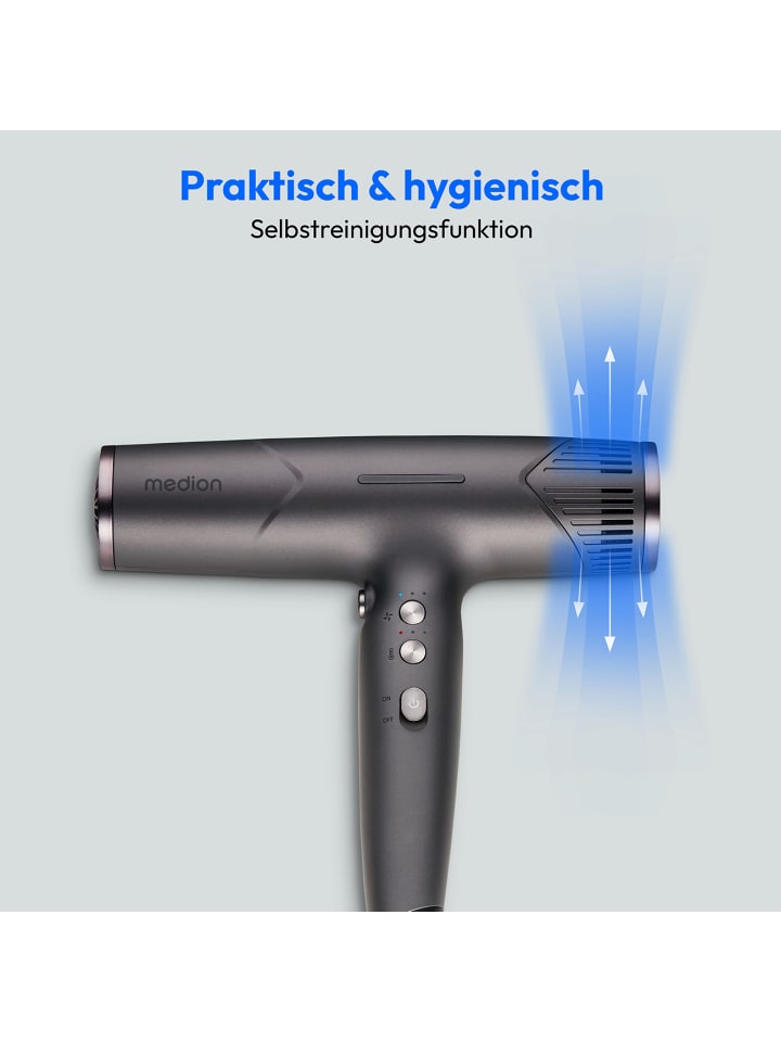 Medion Haartrockner LIFE HD2 in grau günstig kaufen onesize