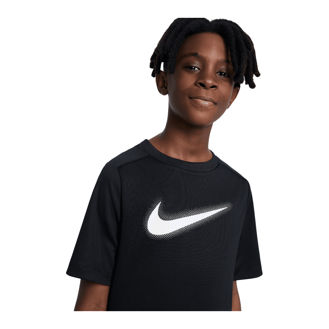 Nike Multi Trainingshirt Kids Schwarz F010