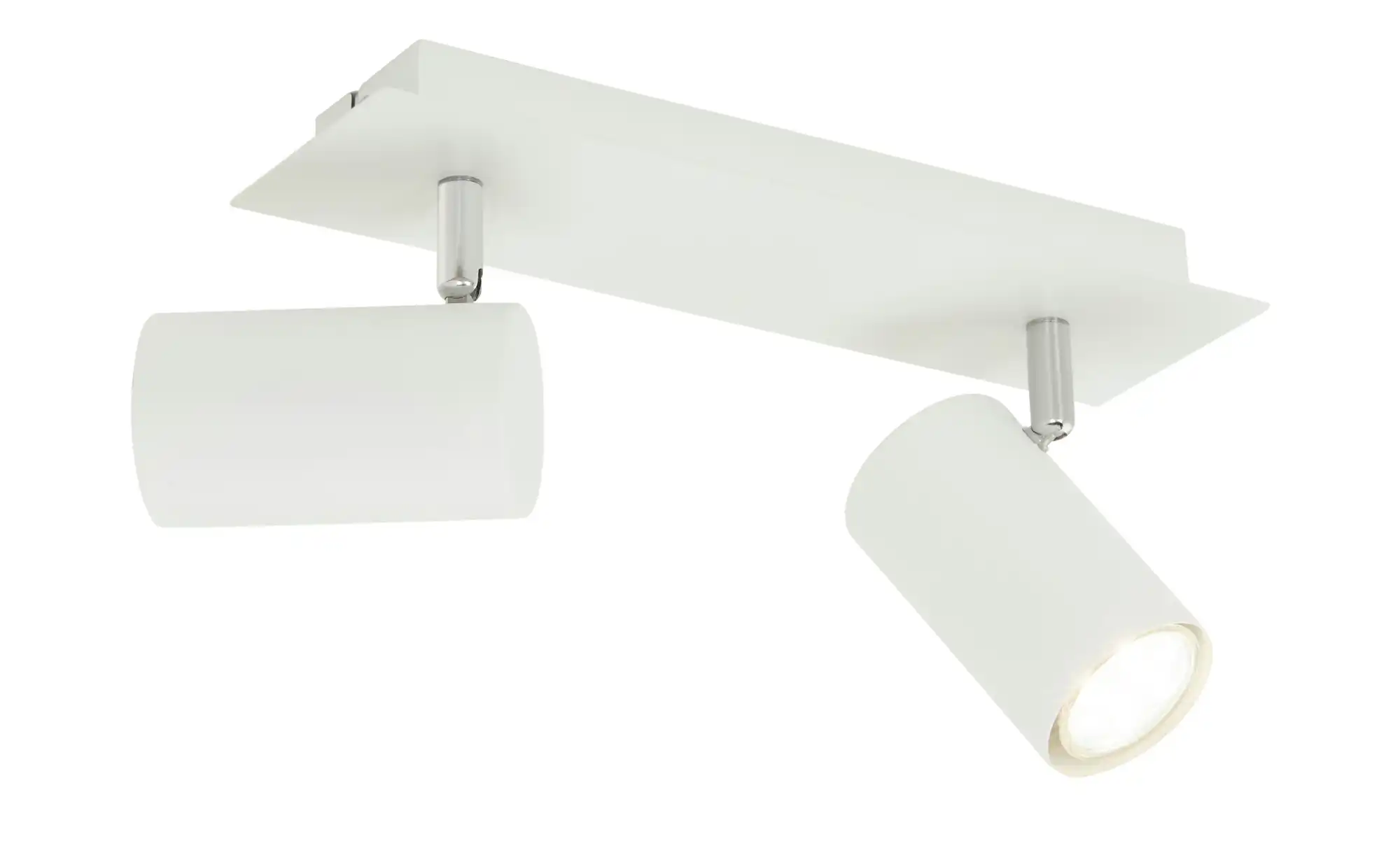 Trio Deckenspot, 2-flammig, weiß