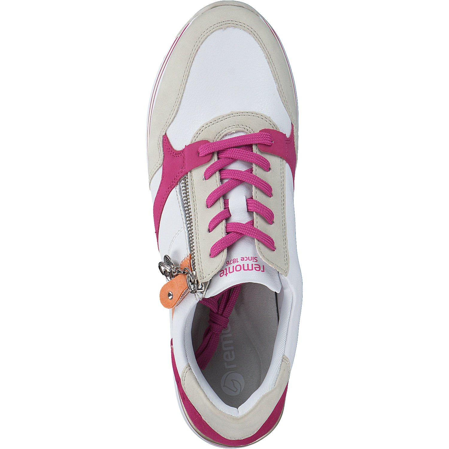 Remonte D1323, Schnürschuhe, Damen, Weiß