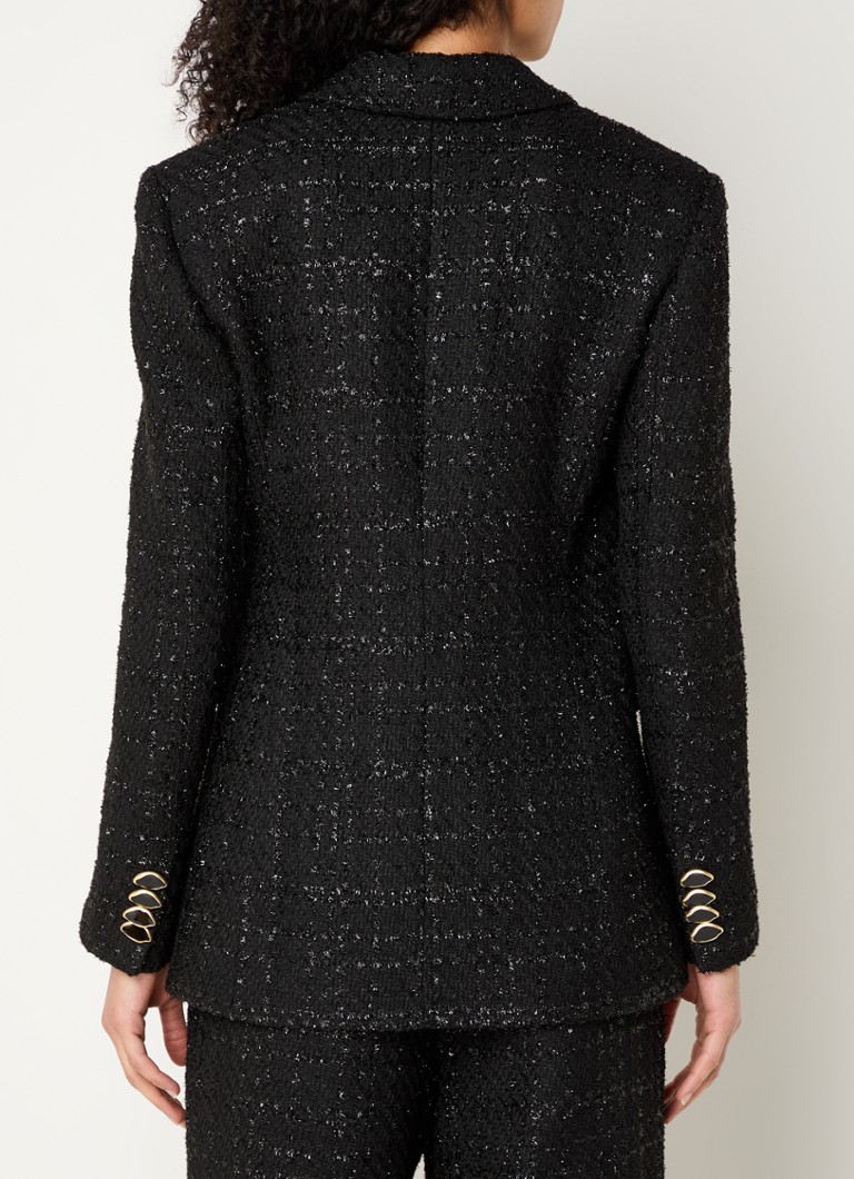 Fabienne Chapot Cher blazer with tweed look and lurex