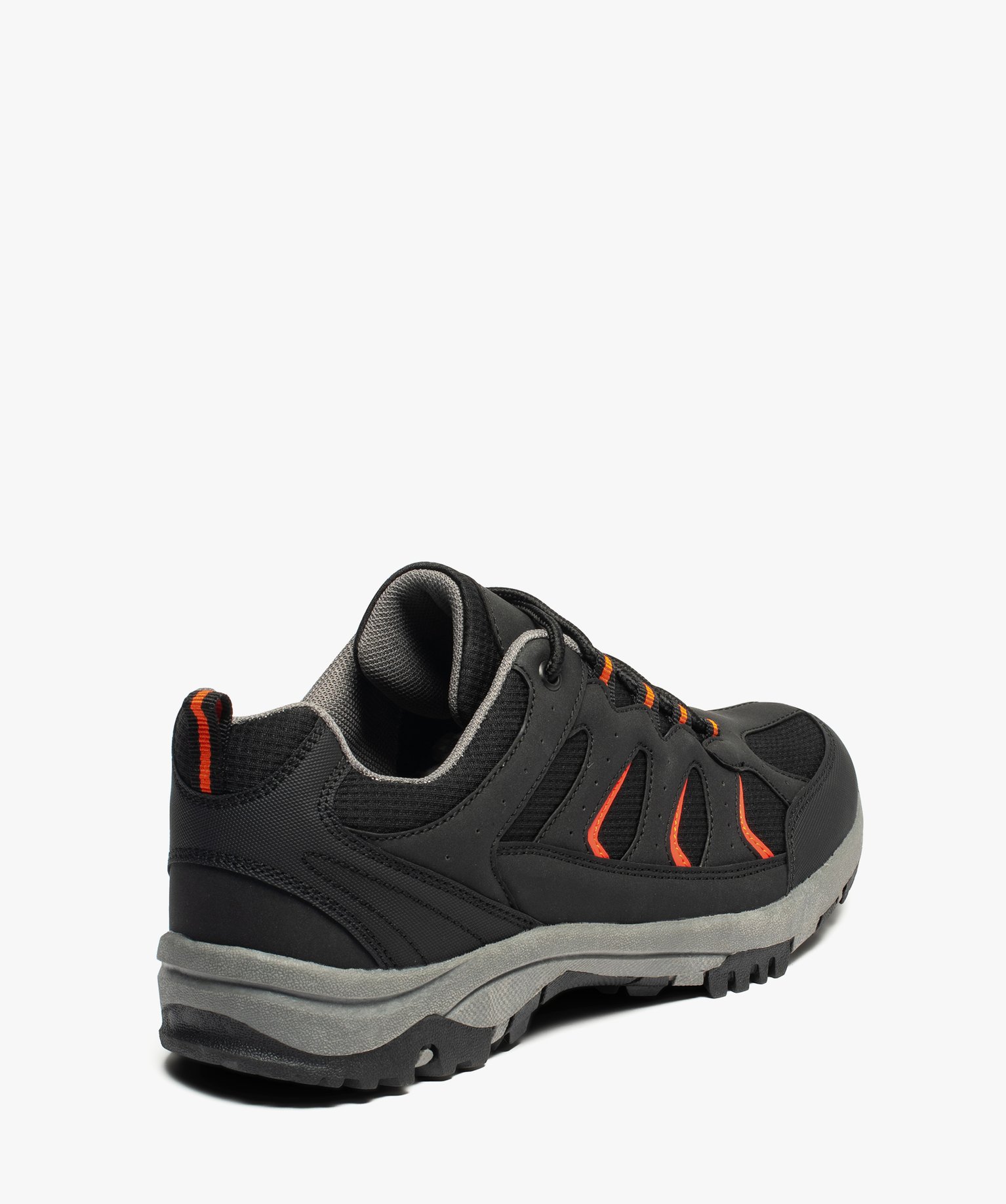 Baskets homme tout terrain à semelle crantée noir | GEMO