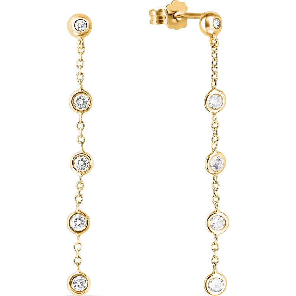 FAVS Boucles d'oreilles 375 Or jaune Boucles d'oreilles