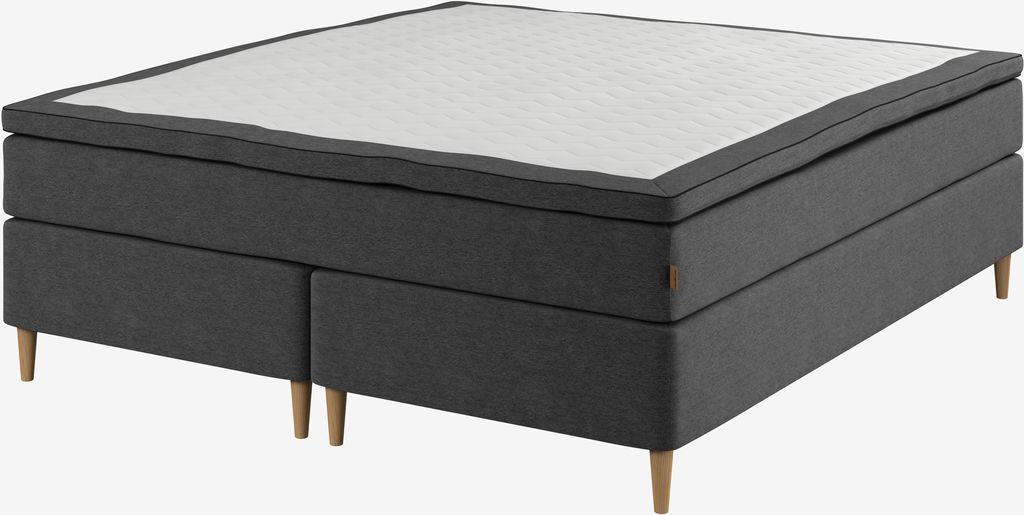 Łóżko kontynentalne HEMLA GC75 gold 150x200 HEMLA GC75 grey-40 lateksowe