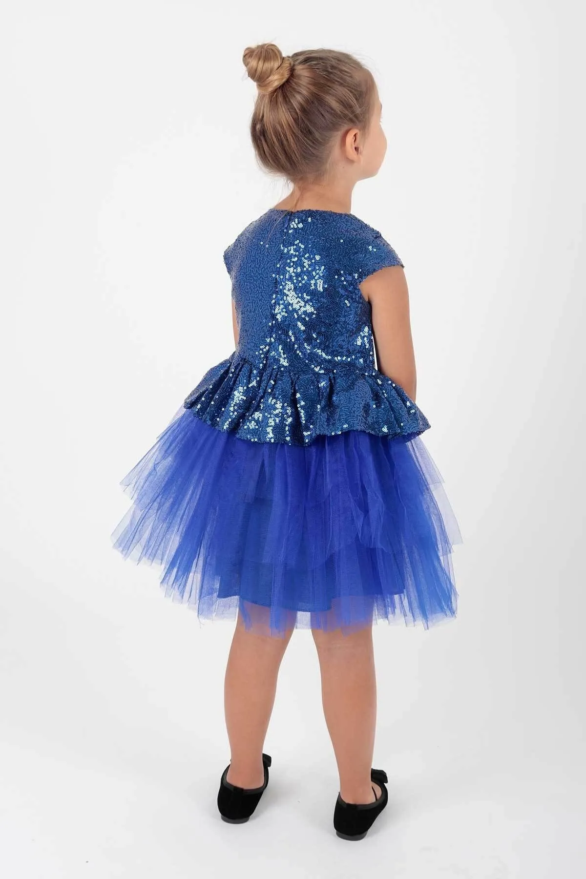 AHENGİM  Trendiges Abendkleid mit Pailletten für Mädchen Ak2207