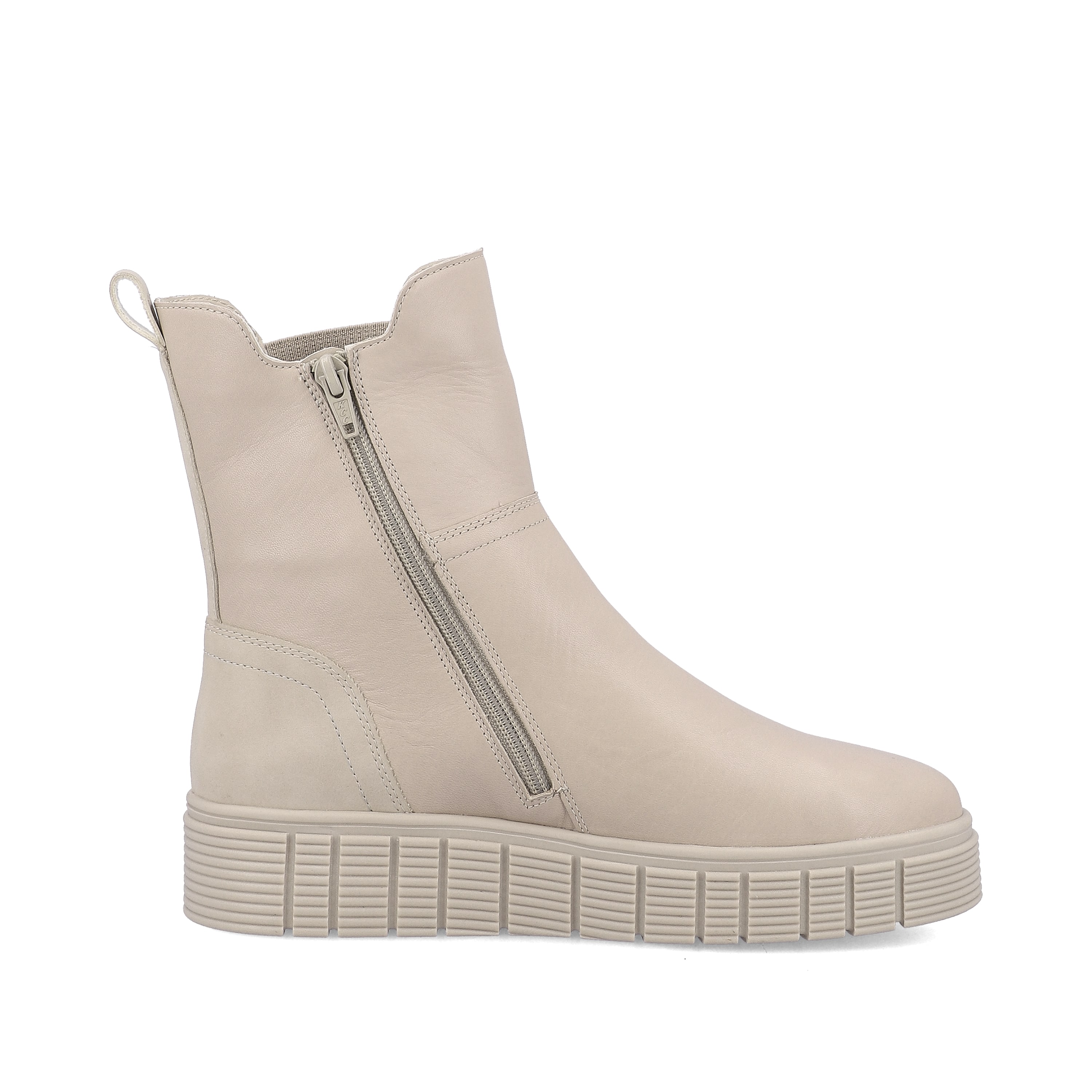 Rieker Damen Chelsea Boots linen