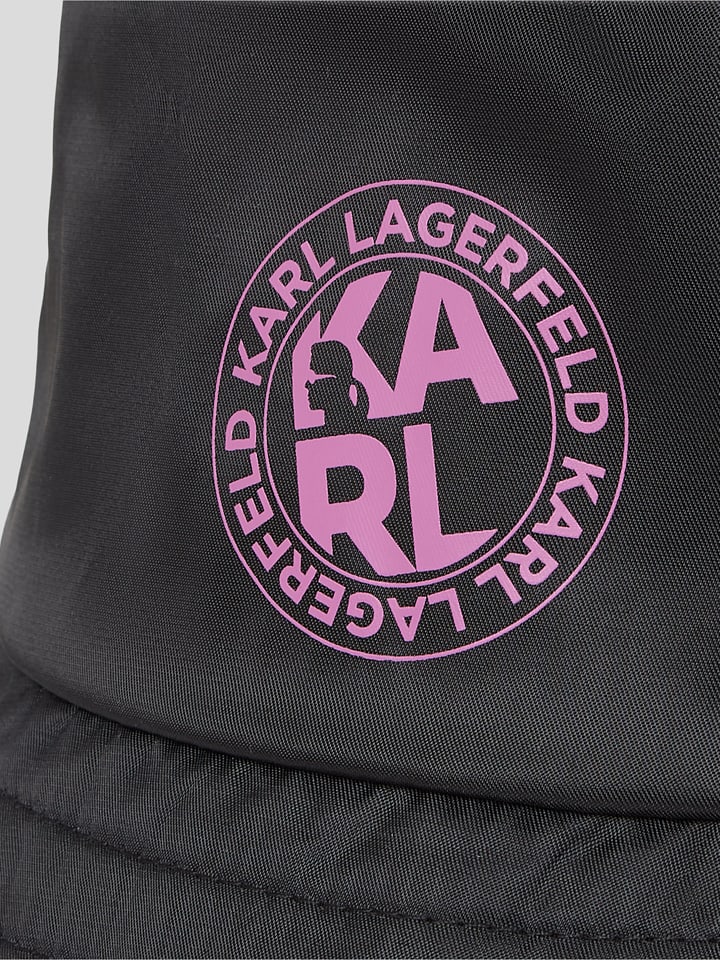 Karl Lagerfeld Fischerhut in Schwarz günstig kaufen onesize