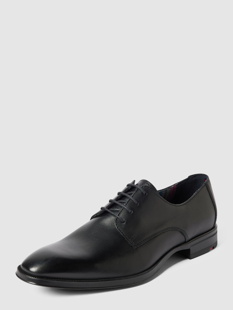 Oxford-Schuhe aus Leder Modell 'GIDEON' in schwarz