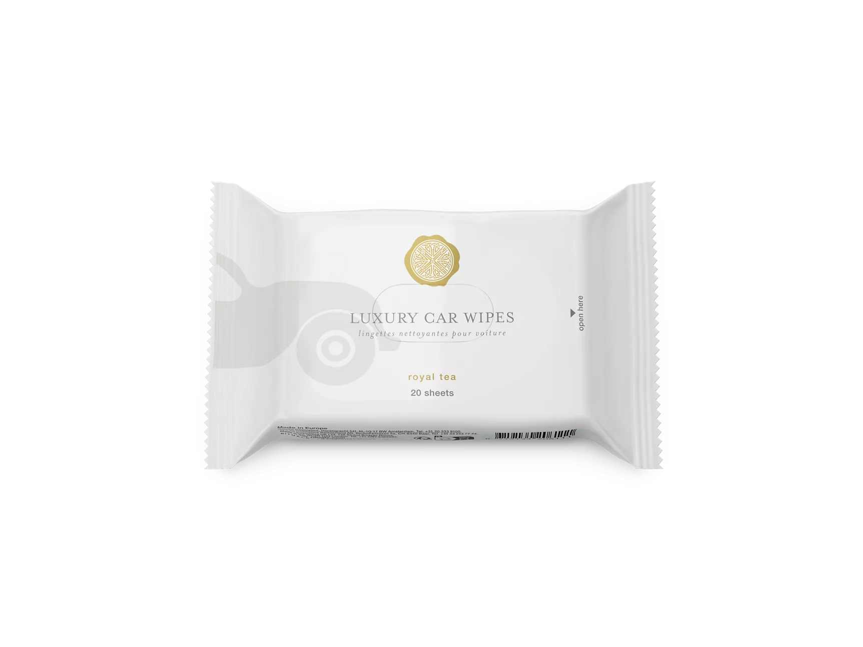 Lingettes de voiture Royal Tea