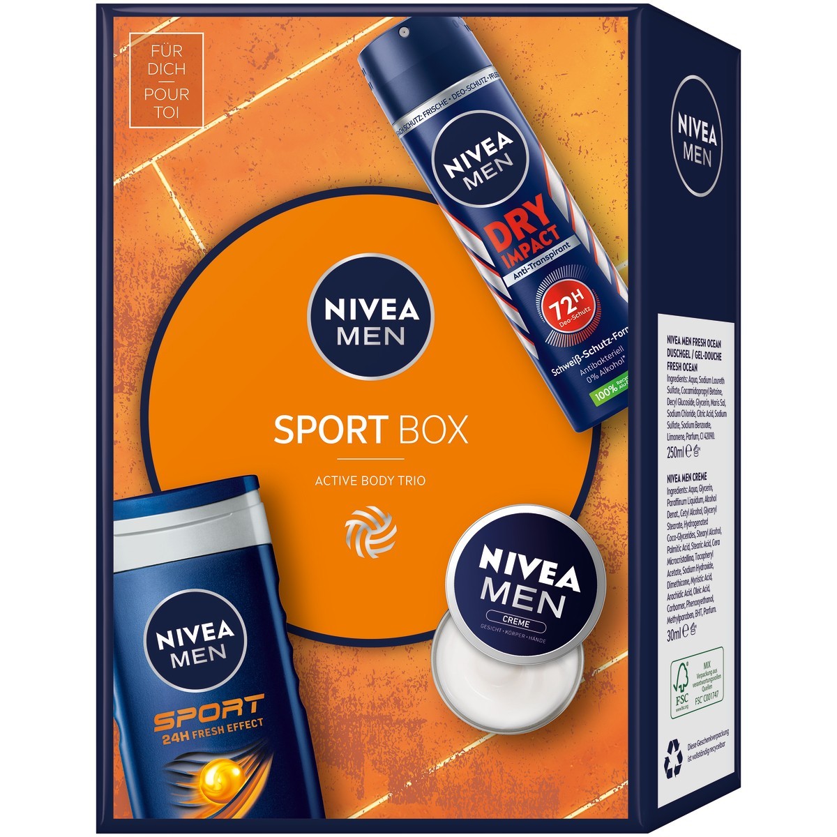 Sport Box Geschenkset