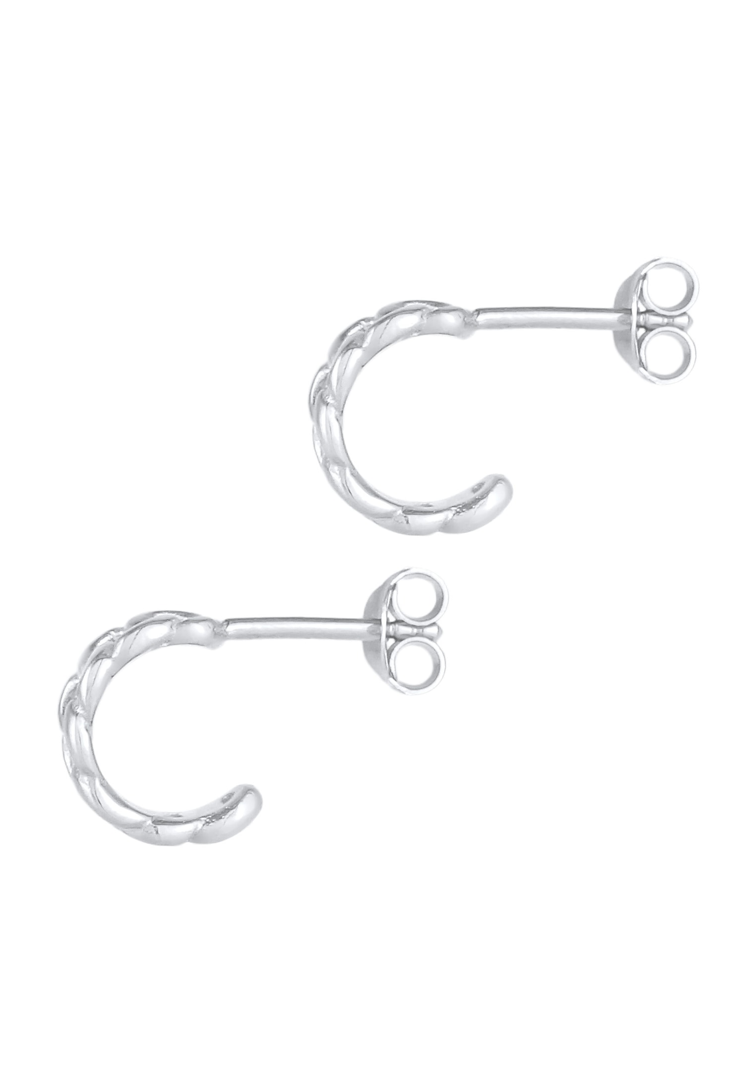Orecchini Elli Mini Creole da donna in argento sterling 925
