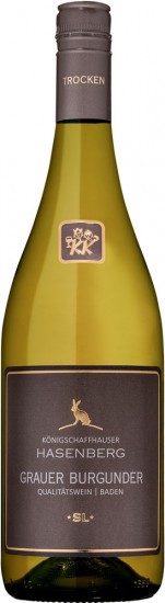 2021 Königschaffhauser Hasenberg Grauer Burgunder Dt.QW *SL* trocken - Winzergenossenschaft Königschaffhausen-Kiechlinsbergen
