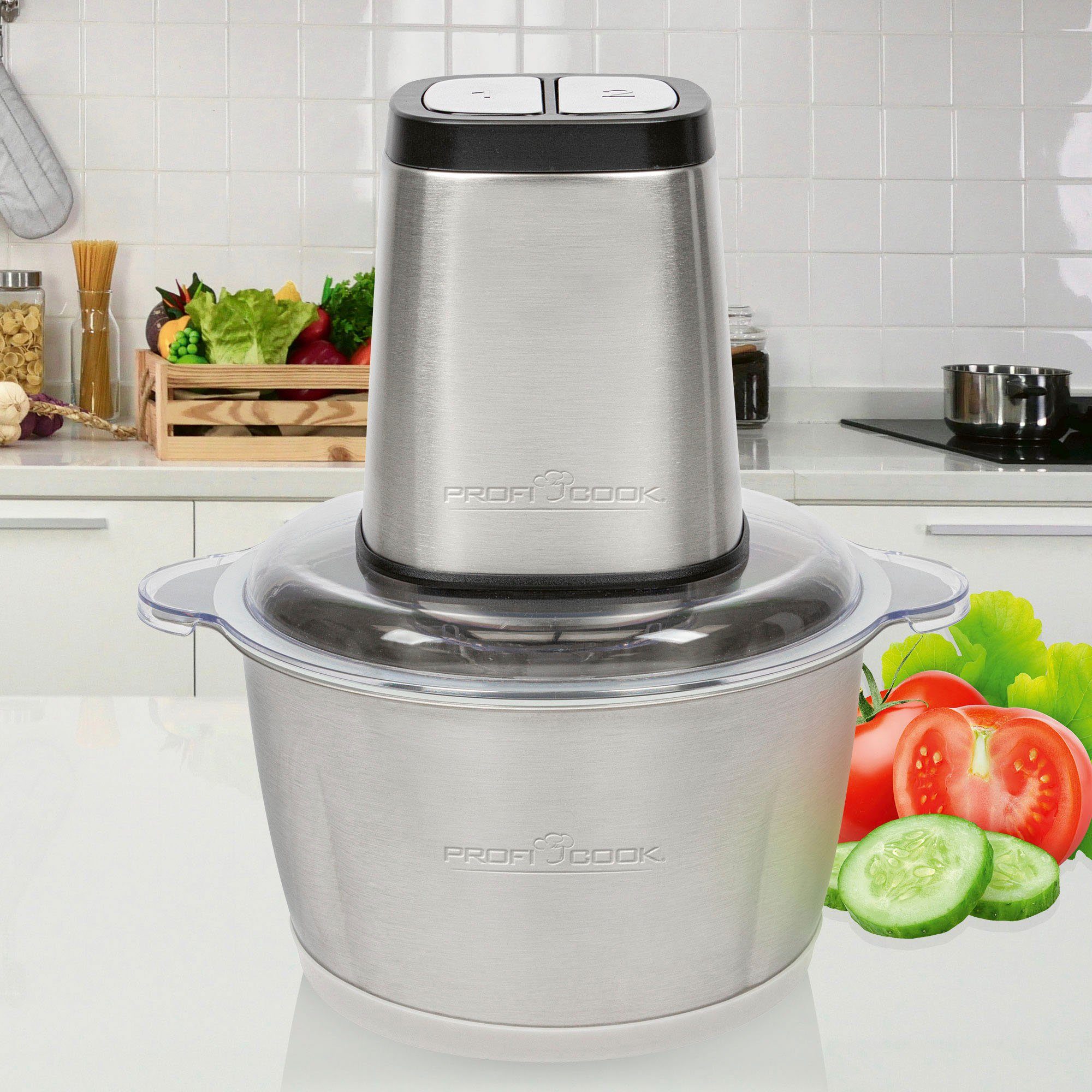 ProfiCook Zerkleinerer PC-MZ 1227 inox, 500 W