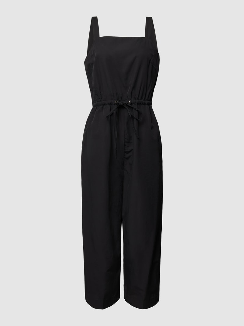 Jumpsuit mit Taillenbund Modell 'Jeanet' in schwarz