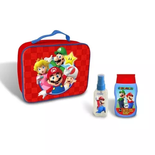 SUPER MARIO Sacoche Eau parfumée + bain moussant