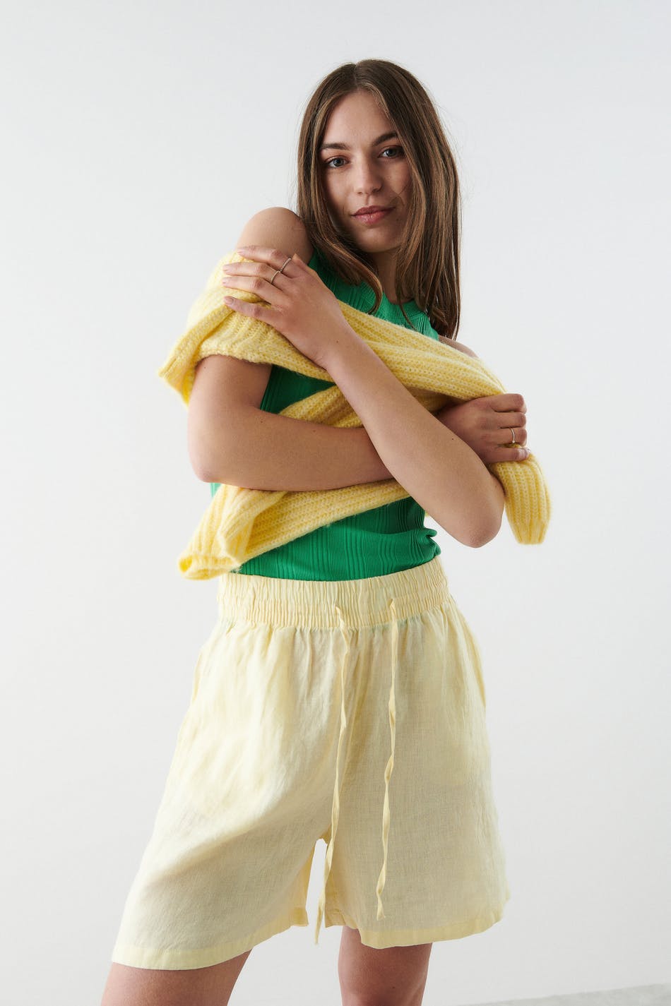 Disa linen shorts