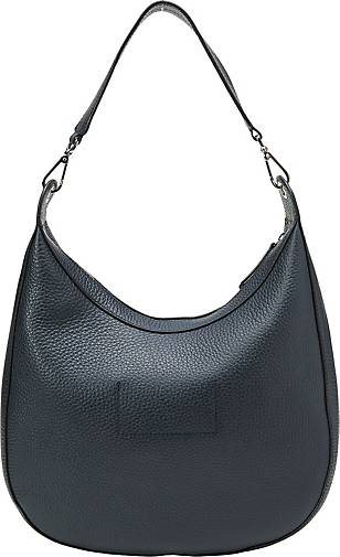 Marc O'Polo Hobo Bag medium aus genarbtem Rindleder