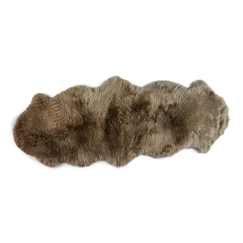 Home Lammeskinn 160 cm dobbelt beige