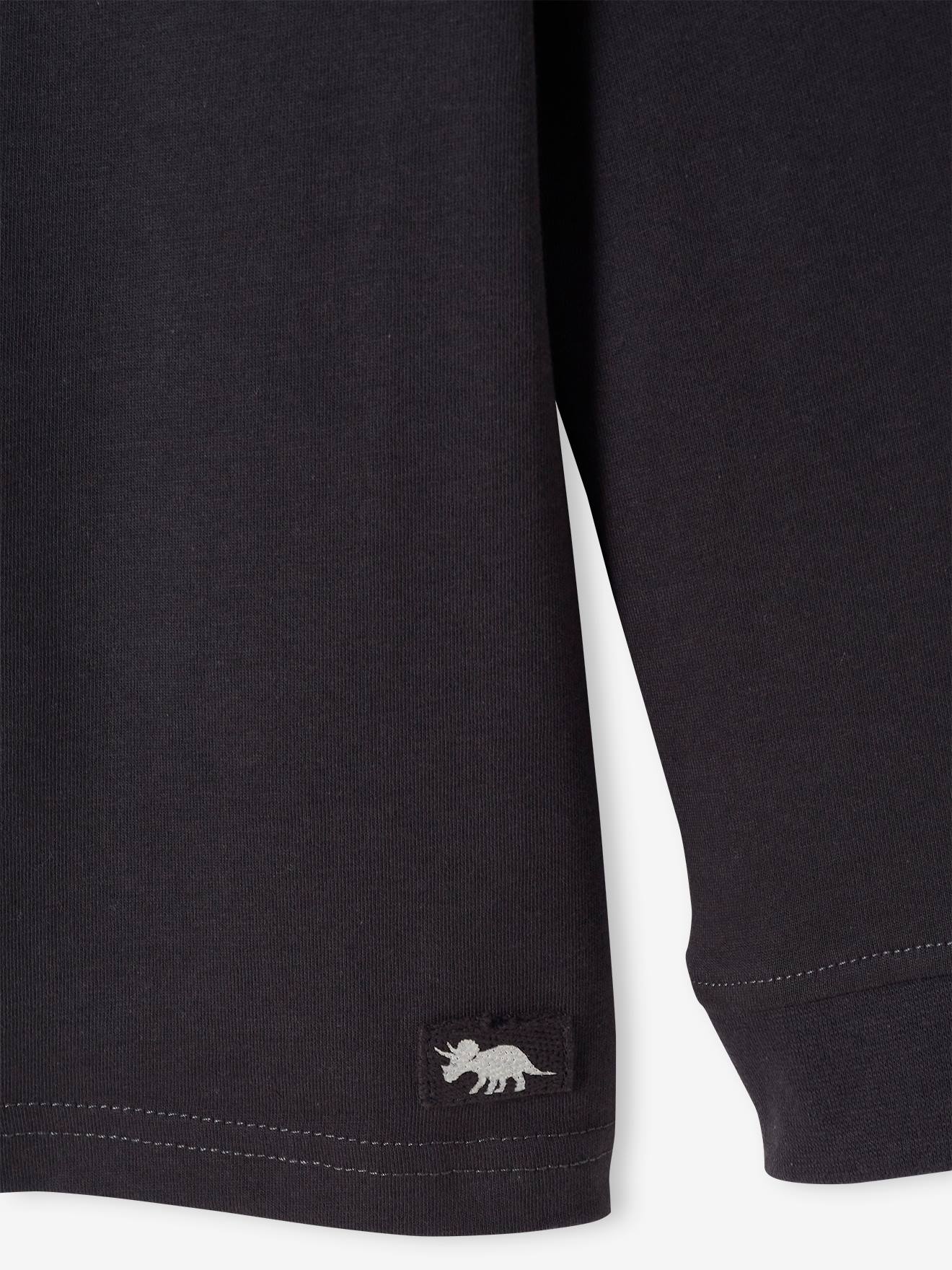Lot de 2 polos garçon manches longues lot gris