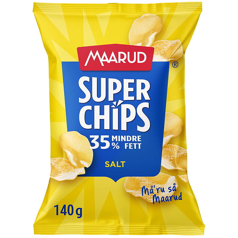 Maarud Superchips 140 g Salt