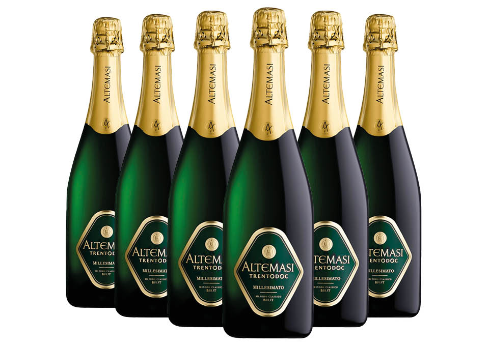 Trento Brut Millesimato DOC 2020 Altemasi 6 bouteilles de 0,75 ℓ