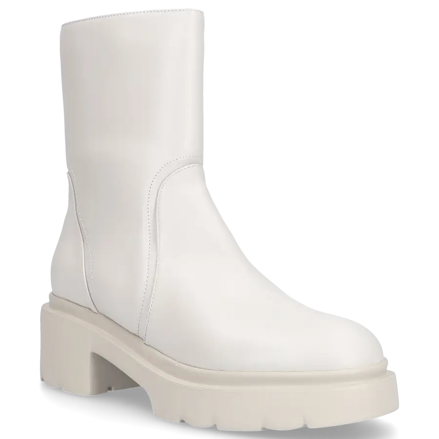 Pomme D`OR - Klassische Stiefeletten 3194 Kalbsleder - weiß