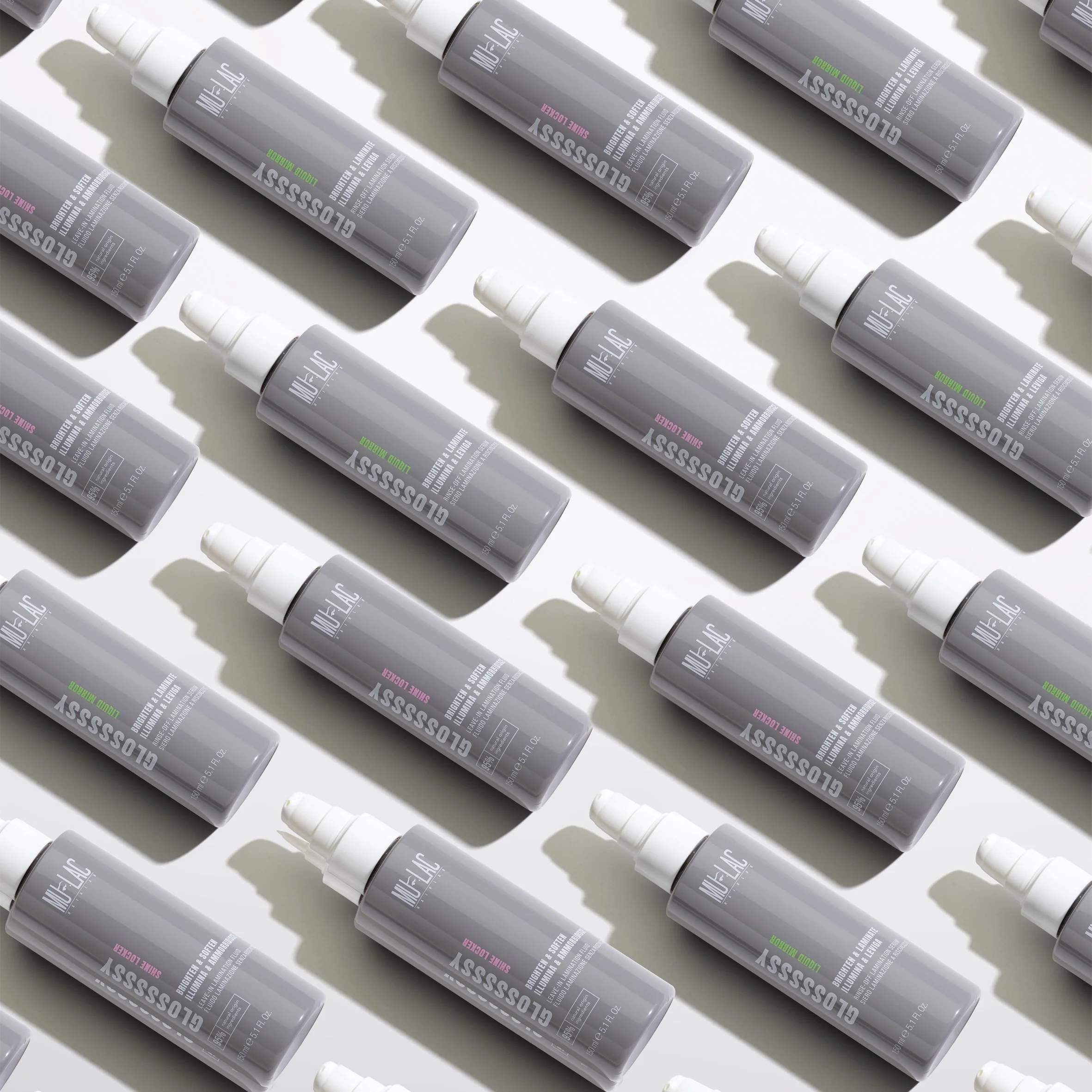Hairlab Glosssssy Shine Locker - Fluido Laminazione Senza Risciacquo - Siero Capelli Styling & Finish, Gloss capelli