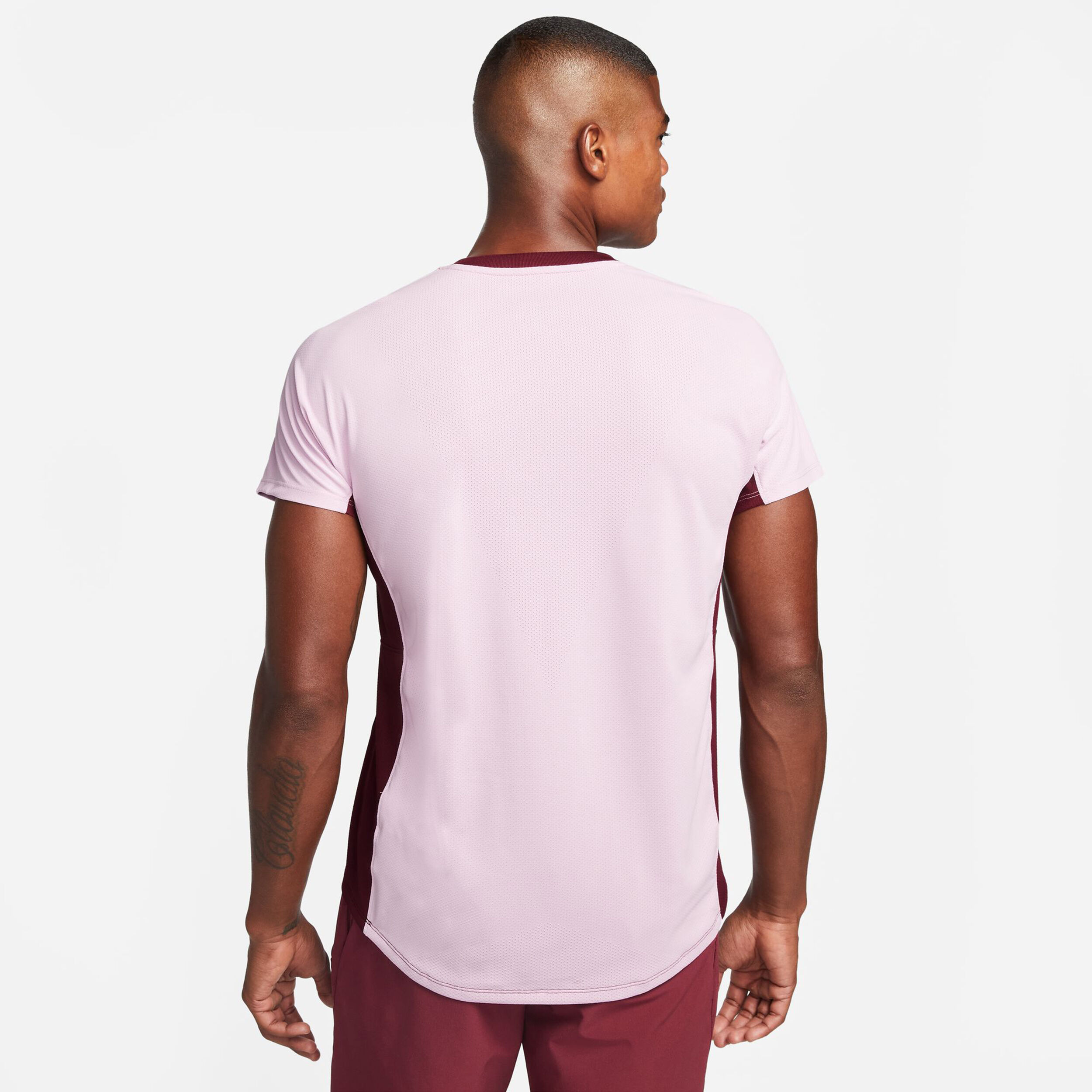 Dri-Fit Advantage Slam Ultimate Polo Herren - Dunkelrot, Flieder