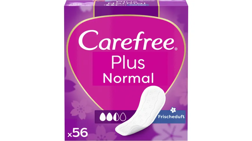 Carefree Plus Normal Slipeinlagen Frischeduft