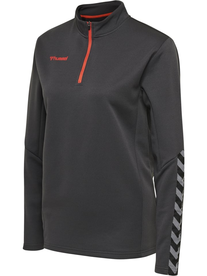 Hummel Hummel Halbreißverschluss Sweatshirt Hmlauthentic Damen in ASPHALT günstig kaufen