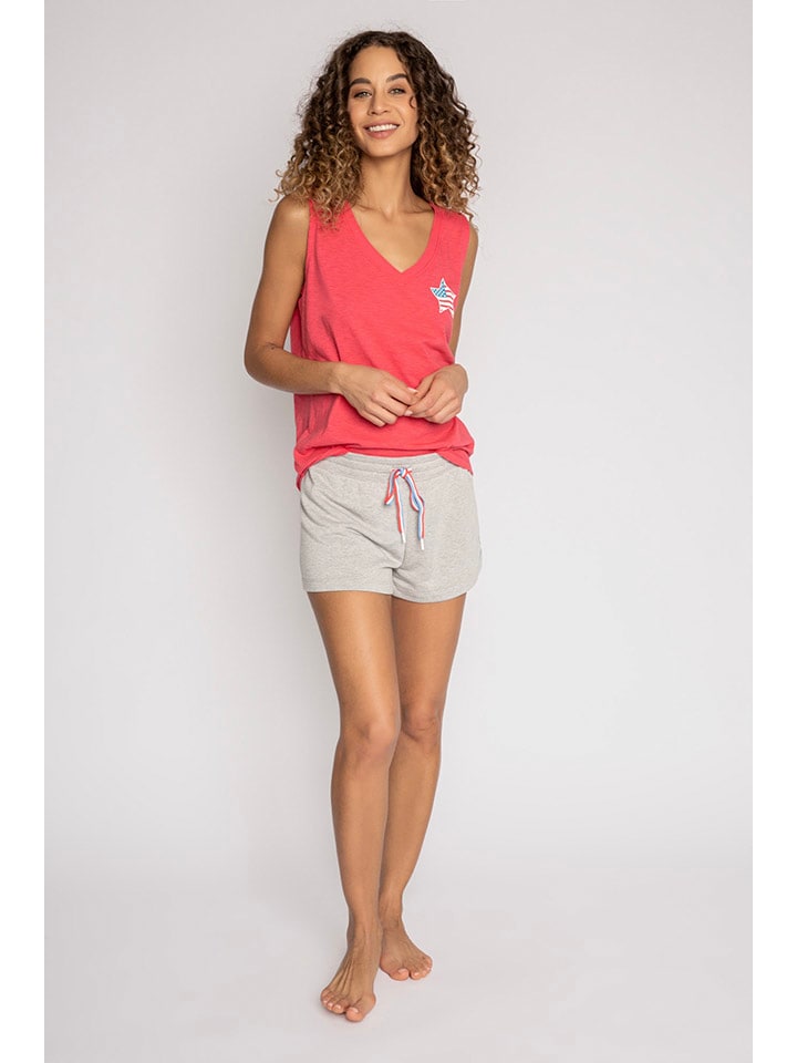 PJ Salvage Pyjama-Shorts in Grau günstig kaufen