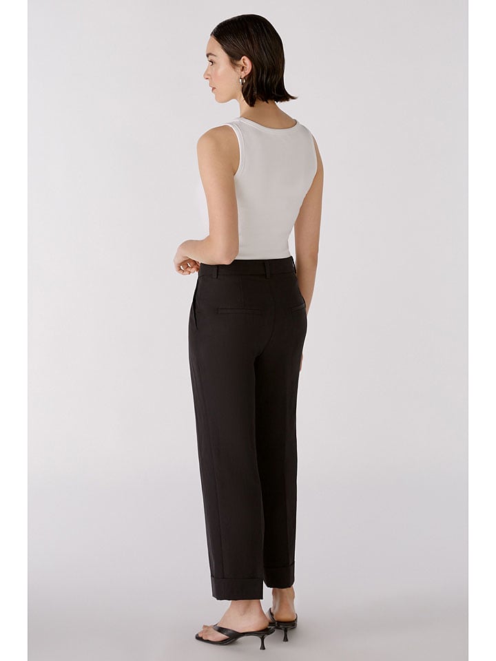 Oui Hose in Schwarz günstig kaufen