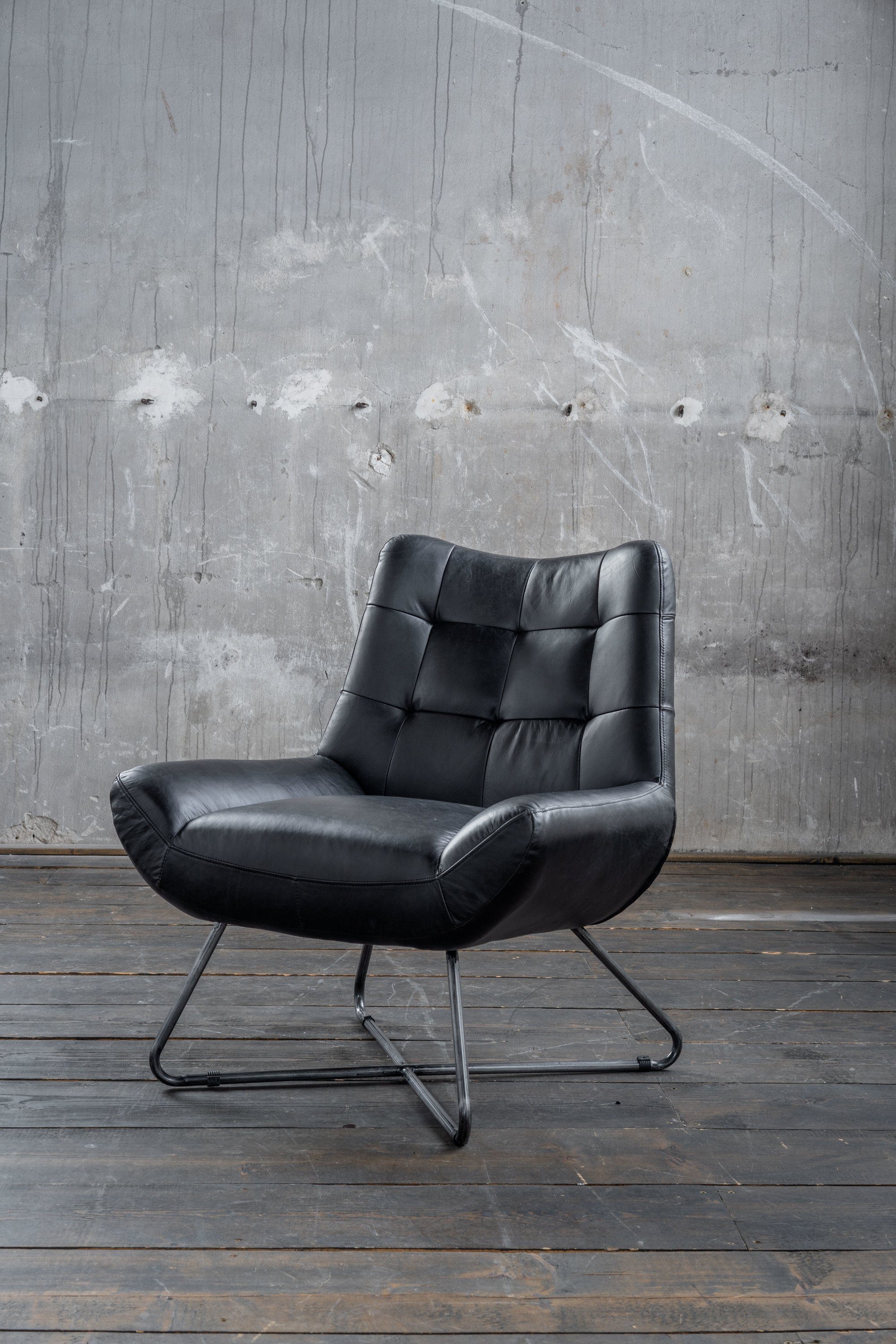 KAWOLA Sessel Snooze, Clubsessel Ledersessel Leder verschiedene Farben
