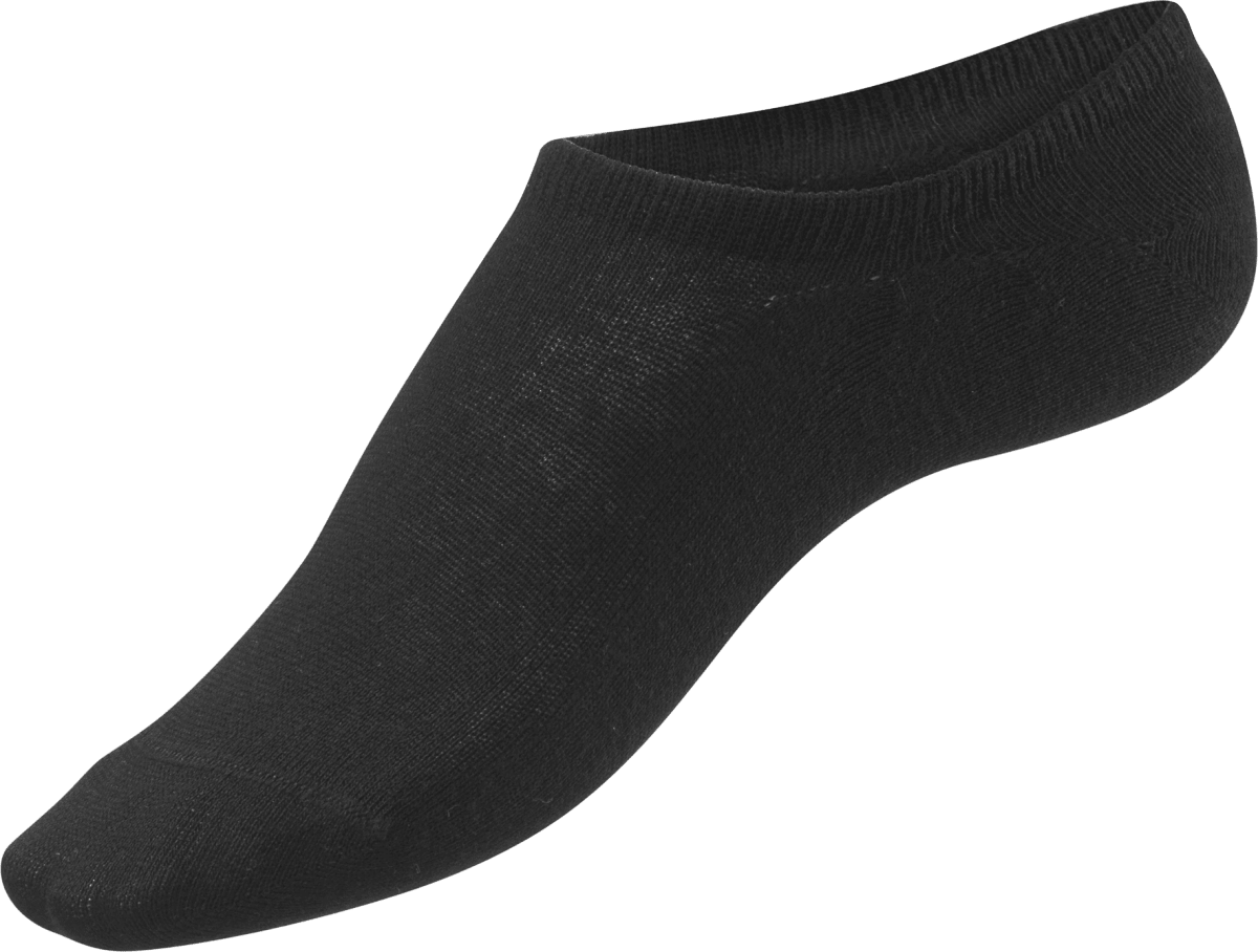 Sneaker mit Bio-Baumwolle und Fersen-ABS, Gr. 43-46, schwarz, 1 St