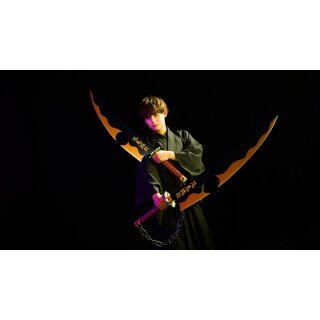 Demon Slayer: Kimetsu no Yaiba Proplica Repliken 1/1 Nichirin Schwerter (Tengen Uzui) 110 cm