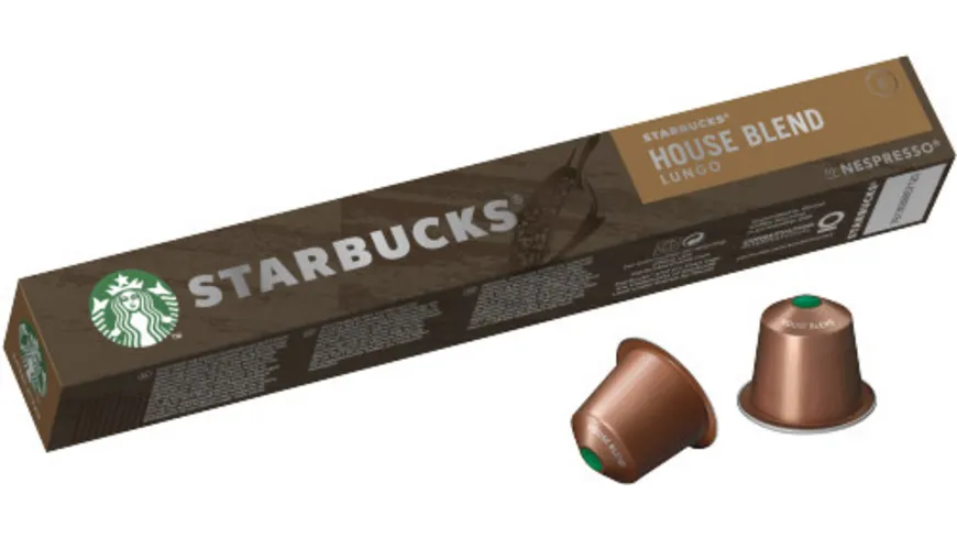 Starbucks House Blend by Nespresso Kaffeekapseln 57 g