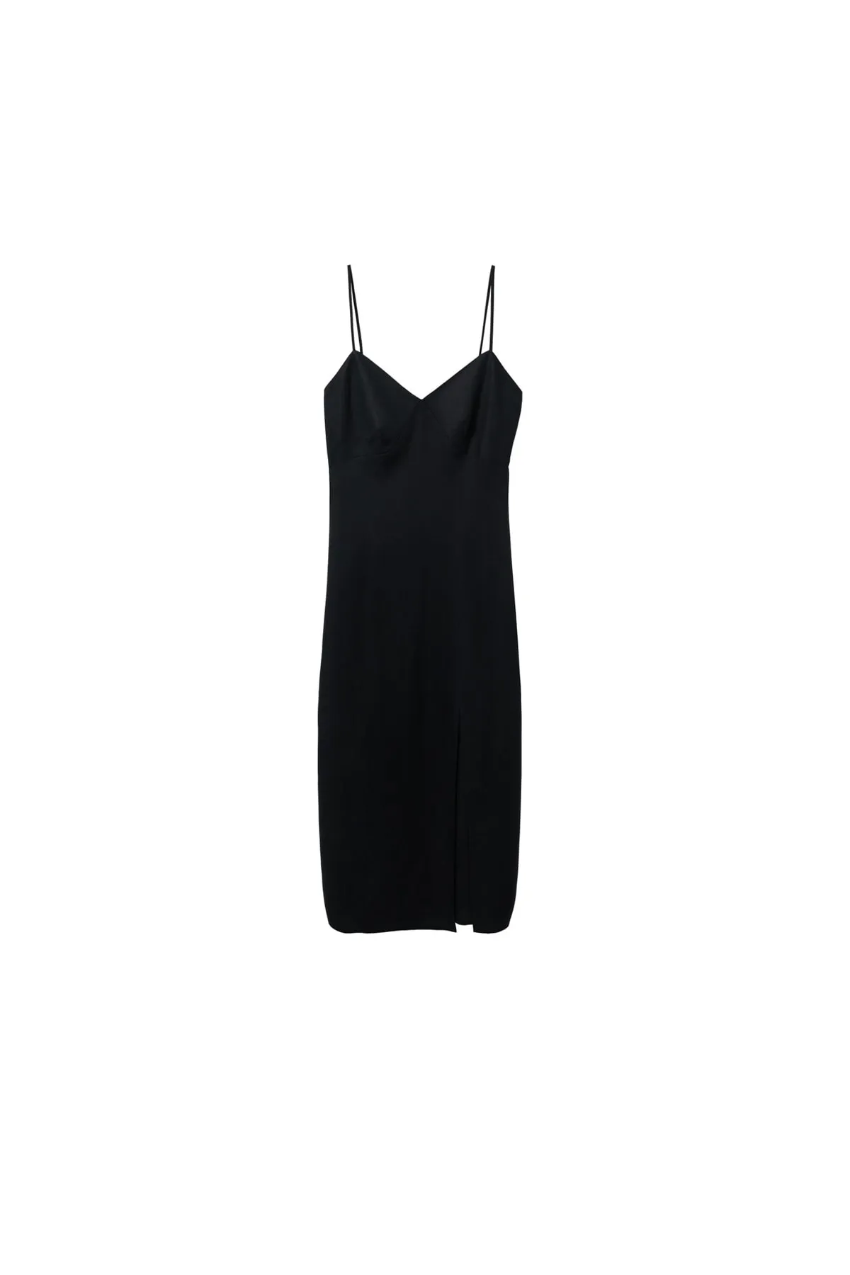 MANGO  Schwarzes Damenkleid 27007107