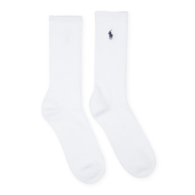 Polo Ralph Lauren Crew Socks (6 Pack) white