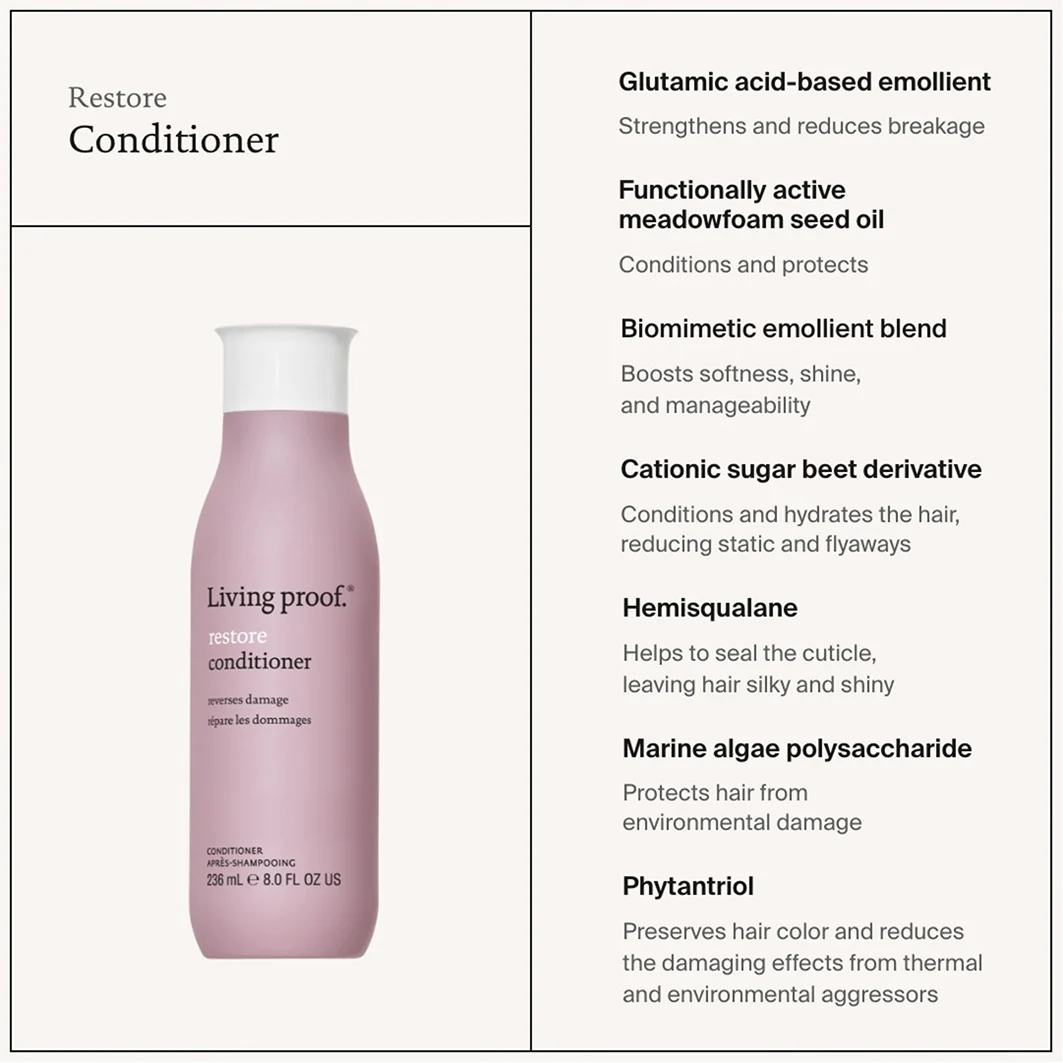 Restore Restore Conditioner - posilňujúci vlasový kondicionér, regeneračný vlasový kondicionér