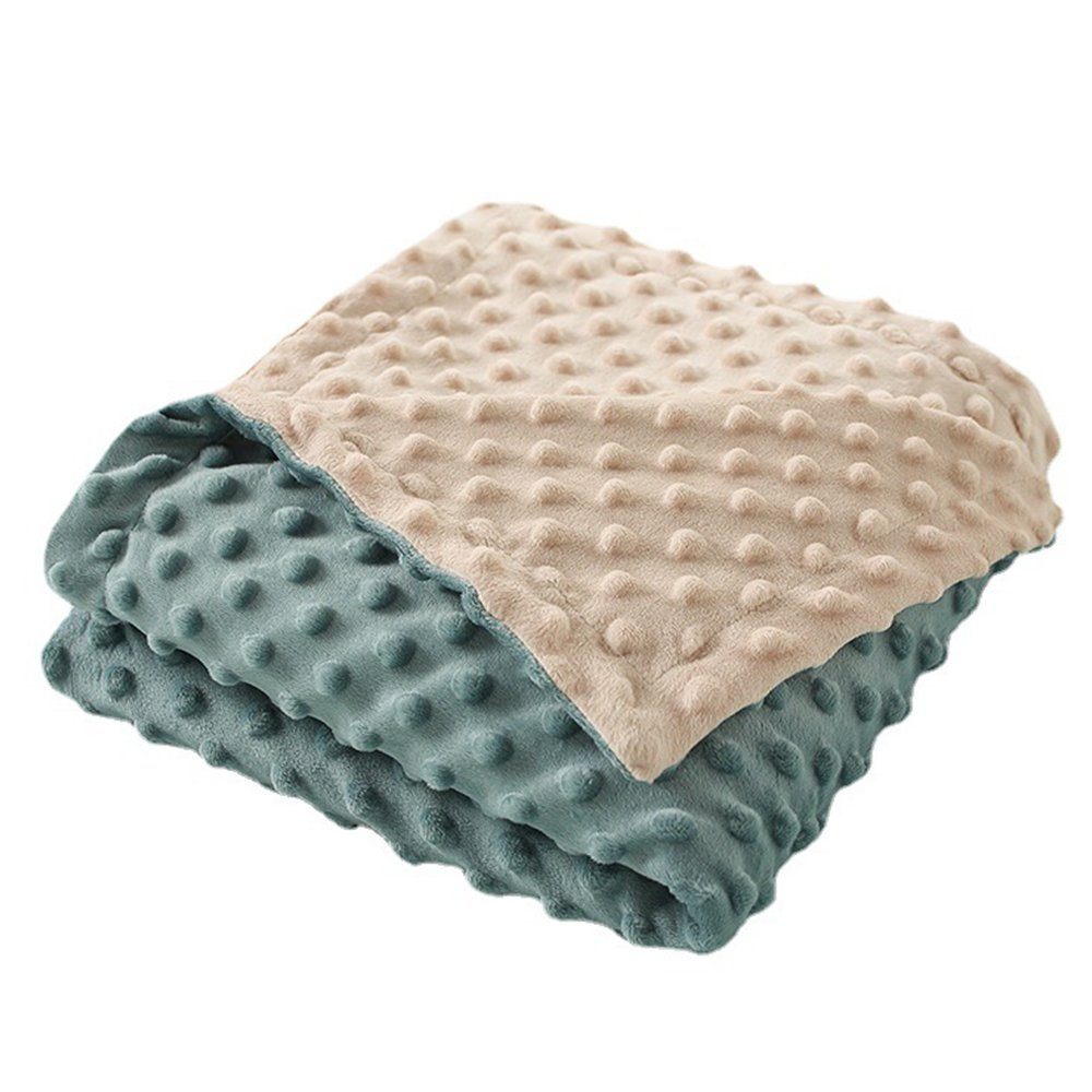 Babydecke Flauschige Kuscheldecke – Weiche Fleecedecke, 75x100 cm, Haiaveng, Babyfreundlich, Sicher, Kein Fluoreszierendes Mittel